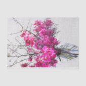 Papier Mousseline Orchidées pourpres de tigre (Recto)