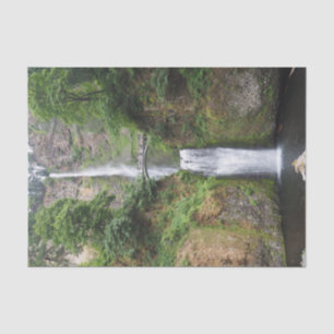 Papier Mousseline Oregon Multnomah Falls Photo