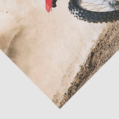 Papier Mousseline oreiller de motocross (Détail)