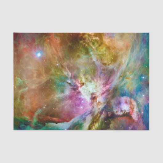 Papier Mousseline Orion décoratif Nebula Galaxy Photo spatiale (Recto)