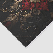 Papier Mousseline Ornement victorien de luxe III (Détail)