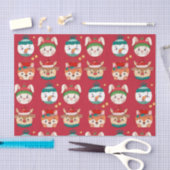 Papier Mousseline Ornements de Noël (Artisanat)