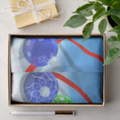 Papier Mousseline Ornements de Noël (Cadeau)