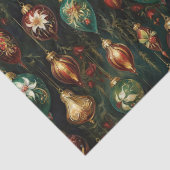 Papier Mousseline Ornements de Noël (Détail)