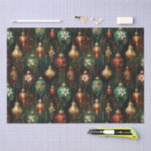 Papier Mousseline Ornements de Noël (Artisanat)