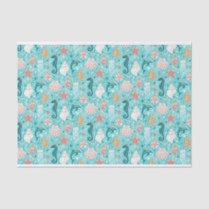 Papier Mousseline Ornements de Noël côtiers