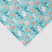 Papier Mousseline Ornements de Noël côtiers (Détail)