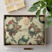 Papier Mousseline Ornements victoriens soignés (Cadeau)