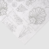 Papier Mousseline Ornements Vintages (Détail)