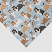 Papier Mousseline Os et pattes de protection (Détail)