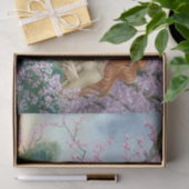 Papier Mousseline Ostara dans un arbre en fleurs (Cadeau)