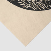 Papier Mousseline Ostara Wiccan Magic Hare Silhouette Découpage (Détail)