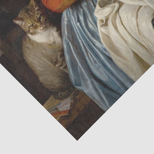 Papier Mousseline Osteria romaine par Carl Bloch (Détail)