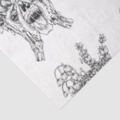 Papier Mousseline Où Vont Les Fleurs ? (Détail)