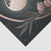 Papier Mousseline Ours Avec Fleurs (Détail)