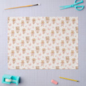 Papier Mousseline Ours ballerines mignons (Artisanat)