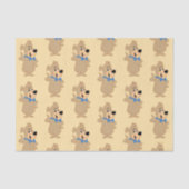 Papier Mousseline Ours Boo-Boo Précocieux (Recto)