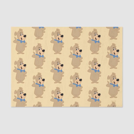 Papier Mousseline Ours Boo-Boo Précocieux (Recto)