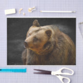 Papier Mousseline Ours Brown (Artisanat)