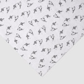 Papier Mousseline Ours de bébé adorables COULEUR ARRIÈRE - PLAN PERS (Détail)