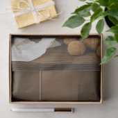 Papier Mousseline Ours de découpage dans Panier Toilette Papier Sall (Cadeau)