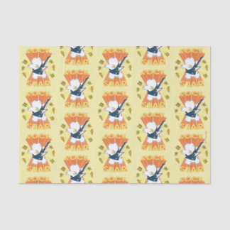 Papier Mousseline Ours de glace - Rock Star