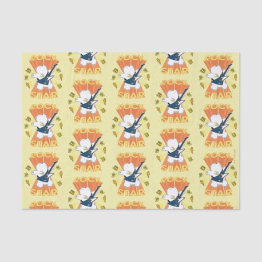 Papier Mousseline Ours de glace - Rock Star (Recto)