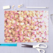 Papier Mousseline Ours de rose rosé Impression photo artisanat de dé (Artisanat)