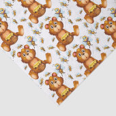 Papier Mousseline Ours en miel (Détail)