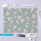 Papier Mousseline Ours et lapin (Artisanat)