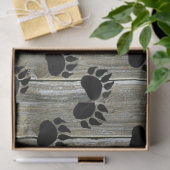 Papier Mousseline Ours noir (Cadeau)