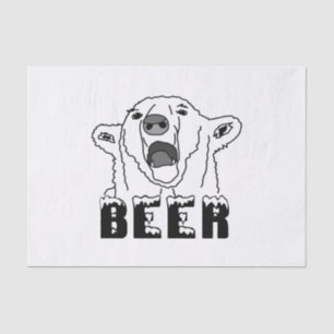 Papier Mousseline Ours polaire