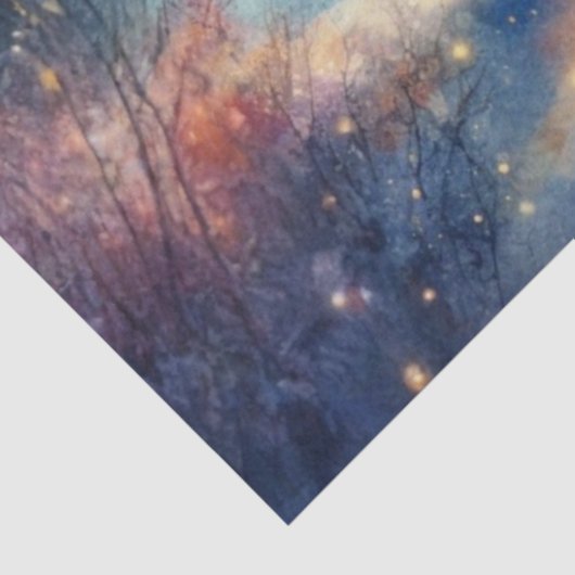 Papier Mousseline Ours polaire avec lanterne dans la décomposition d (Détail)