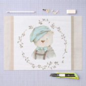 Papier Mousseline Ours Teddy Mignonne Whimsy Adorable Main simple ti (Artisanat)