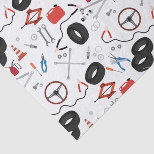 Papier Mousseline Outils Automobile Mécanique (Détail)