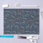 Papier Mousseline outils de cuisine de cuisine mignonne motif (Artisanat)