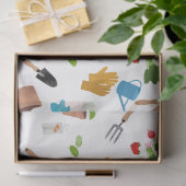 Papier Mousseline Outils de jardinage Plante jardinier Motif (Cadeau)