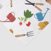 Papier Mousseline Outils de jardinage Plante jardinier Motif (Détail)