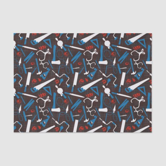 Papier Mousseline Outils de menuiserie, travail du bois (Recto)