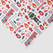 Papier Mousseline Outils de pompier (Détail)