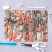 Papier Mousseline Outils Outil Russe antique Red Man (Artisanat)