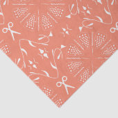 Papier Mousseline Outils sur mesure sur Saumon (Détail)