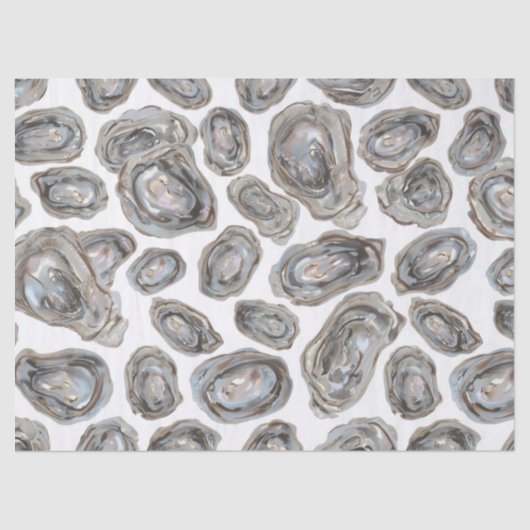 Papier Mousseline Oyster Shell Tissue Paper  (Recto)