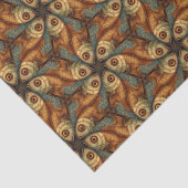 Papier Mousseline Pack papier 573 - Découpage de poissons Steampunk (Détail)