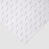 Papier Mousseline Packages personnalisés de marque professionnelle (Détail)