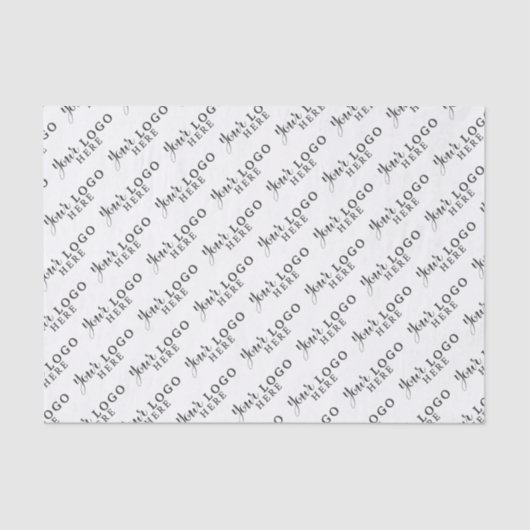 Papier Mousseline Packages professionnels personnalisés avec logo (Recto)