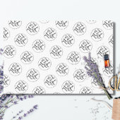 Papier Mousseline Packaging de produits Merci d'entreprise