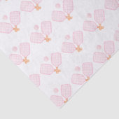 Papier Mousseline Pagaie rose (Détail)