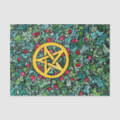 Papier Mousseline Pagan Yule (Recto)