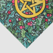 Papier Mousseline Pagan Yule (Détail)